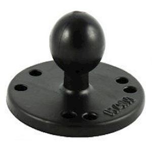 (RAM-B-202) 1" Ball Round Base with AMPS Pattern